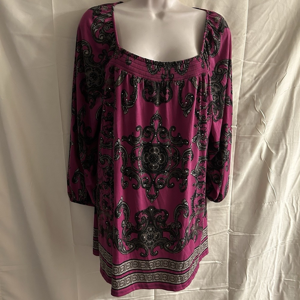 New XL Alfani studded mesmerize top #1695*10